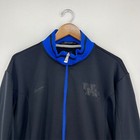 Nike Full Zip Track Jacket Men s Xl Black Uk Kentucky Wildcats Basketball Ncaa