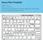 Architectural Templates  House Plan Template  Interior Design Template