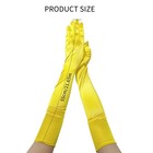 Long Opera Gloves For Women  1920s Satin Stretchy Elbow One Size  Yellow
