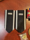 Vintage U s  Air Force Military Insignia Lot - Ribbon Rack  Rank Pins  Epaulets