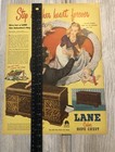 Vtg Lane Cedar Hope Chest Magazine Ad 0c25 877