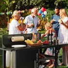 Royal Gourmet 3-tier Prep   Work Table easy Mobility  For Indoor And Outdoor Use