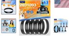 5-pack Bissell Vacuum Belt 2031093 For Powerforce Helix And Cleanview Vacuums