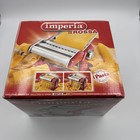 Imperia La Rossa Pasta Maker 100  Made In Italy Heavy Duty Construction Red