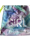 Athleta Girl Drawstring Bag - Purple With Lime Green Straps  Nwot 