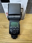 Sony Hvl-f60m Shoes Mount Flash W  Case  Shoe Mount   Box  Tested   Works 