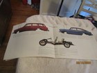 Vintage Volkswagen Vw Squareback   Fastback Sedan New Car Sales Brochure 1967