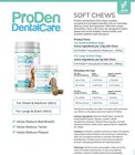 Proden Dentalcare Soft Chews For Small And Medium Dogs  45 Count  2 Pack 