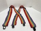 1970s Vintage Rainbow Suspenders Mork And Mindy Pride Retro Vintage Stylish Wear
