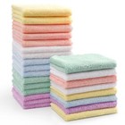 Homexcel Baby Washcloths 24 Pack-microfiber Coral Fleece Baby Bath Face Towel 7