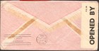 Clipper Suspended Service Cover New York To France 10-12-1942 Because War Wwii