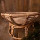Newborn Sofa Photography Props Bamboo Basket Vintage Chair Photo Shooting Posing