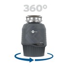 Insinkerator Evolution 0 75hp 3 4 Hp  Advanced Series Connect Continuous   Gray