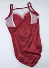 Suni Lee Gk Elite Leotard Gymnastics Holiday Red Tank Sequin Bling Ncaa  Sz  Am