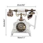 Vintage Telephone Antique Desk Phone Corded Retro Phone Rotary Antique Dial