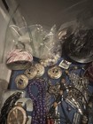 Antique Vintage Junk Drawer Jewelry Estate Sale Find Lot Q-45
