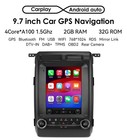 For Ford F150 2009-2014 9 7  Android 14 Carplay Car Stereo Radio Gps Navi 2 32gb