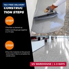 Self Leveling Epoxy Color Sand Floor Paint With Marble Texture Finish  1 Gallon 