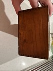 Antique Wooden Walter Baker Sample Box Educational Exhibit Cocoa And Chocolate