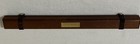 Handmade Hall Crystal Flute In G    carolina    Design Inline 1990 Rosewood Case