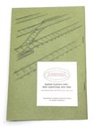Original Aurora 1968 Service Manual For Postage Stamp Trains