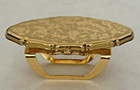 Vintage Stratton Lipstick Holder And Mirror Lipview Case Gold-tone England