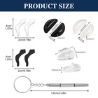 37pcs Eyewear Comfort Set Anti Slip Nose Pads Temple Tips