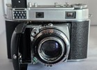 Kodak Retina Iiic Film Camera W F 2 50mm Lens  Case  Strap Mint