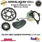 Genuine Royal Enfield Himalayan 411cc -  chain   Sprocket Kit With Oil Filter 
