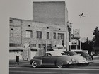Pacific Electric Railway 2120  Union 76  Los Angeles Area  1940 s Snapshot Photo