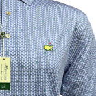 Masters Peter Millar Cups Design Print Performance Tech Golf Polo Shirt