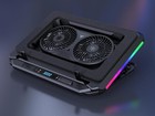 Gaming Laptop Cooling Pad With Double Layer Turbo Fan - Rgb Lighting -14-21 