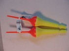 12 New Tackle 2000 Rocket Bobbers Yellow Bottom Orange Large Bobber 6 1 4 Inch