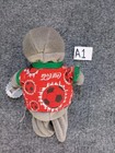 1999 Coca Cola Seal Plush Style 0266 Soccer Shirt Bean Bag Coke Bottle Vtg