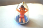 Vtg Gumball Charm Cracker Jack  Rare 60 s Brabo Bathing Beauty Vending Prize Toy