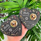Personalized Pet Memorial Stone  Dog Cat Memorial Gift Custom Photo Pet Keepsake