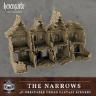 Hexengarde The Narrows Ruin 32mm Scale Building For D d  Rpg  Mordheim