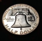 1962 Franklin Half Dollar Proof 90  Silver - Full Bell Lines