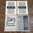 Lot 8 Vtg Nyc Playbills Theater Programs Music Drama Opera New York City Ads