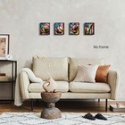 American Football Baseball Wall Art Prints vintage Sports Canvas Wall Art Pic   