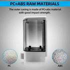 Soap Dispenser Wall Mount  1000ml Commercial Manual Soap Dispenser Wall Mounted 