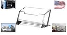 Acrylic Business Card Holder Fits 80 Cards Clear Desk Accessory