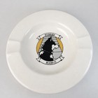 Vintage Ashtray Marine Usmc Mabs-31 Huskies Air Base Squadron Japan