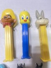 Lot-8 Vintage Pez Dispensers Looney Tunes Bugs Bunny Sylvester Tweety Speedy