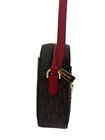 Michael Kors Jet Set Item Large East West Zip Chain Crossbody Bag Brown red