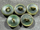 Lot X5 Ww1 Wwi   1920s Weimar Era German Military Bakelite Crest Buttons 15 Mm