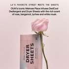 Dedcool X Ouai  Dryer Sheets  Melrose Place  Fabric Softener  40ct   Champagn   