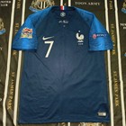 France Home Football Shirt Jersey 2018 2019 Adidas Antoine Griezmann Size M