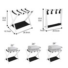 4 Packs Folding Luggage Rack Holder For Guest Room Bedroom Hotel 150 Lbs Load