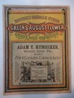 Antique 1882-1883 Green s Dairy Almanac